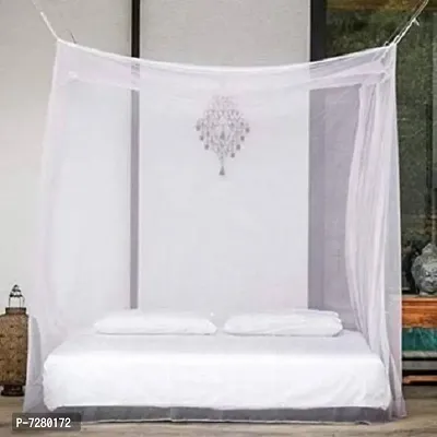 Mosquito net for single bed 4x6.5 ft. White