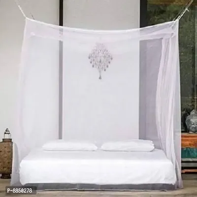 Mosquito net for Queen Size bed 5x7 ft. White-thumb2