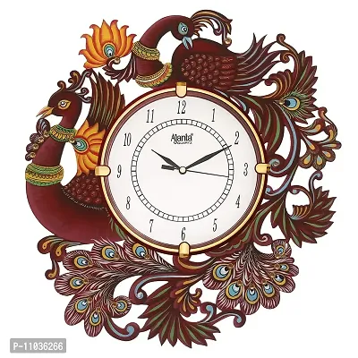Buy Natural Wood Wood Hand Carving Decorative Wall Clock at 59% OFF by  Disoo Fashions | Pepperfry