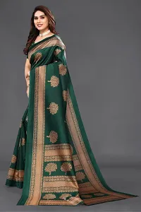 Stylish Fancy Designer Jacquard Saree With Blouse Piece For Women-thumb1