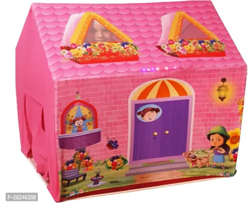 Fantastic  LED Lights Pink Tent House-thumb0