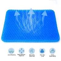 HOMELY24 Cushion Seat Flex Pillow, Gel Orthopedic Seat Cushion Pad for Car, Office Chair, Wheelchair or Home (Egg Sitter)-thumb2