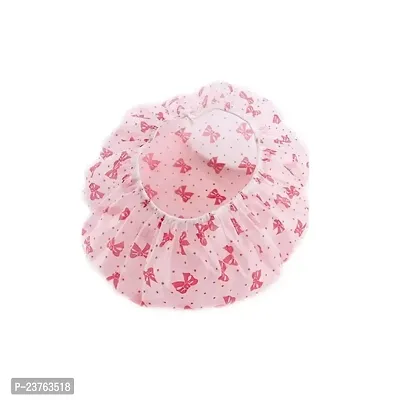 HOMELY24 Waterproof Shower Cap Reusable Bath CAPS-thumb0