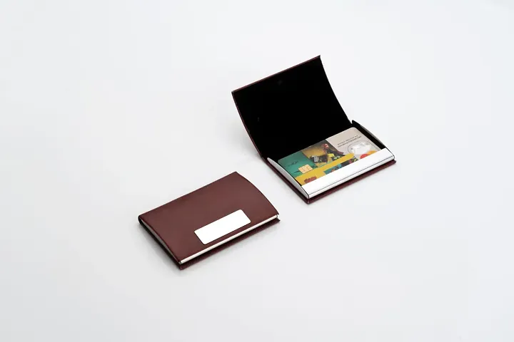 Stylish Card Holder Slim Metal Card Case For Women And Men