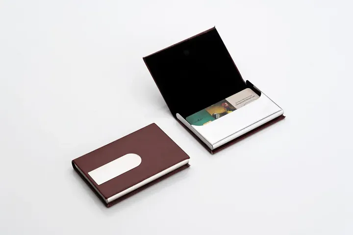 Stylish Card Holder Slim Metal Card Case For Women And Men