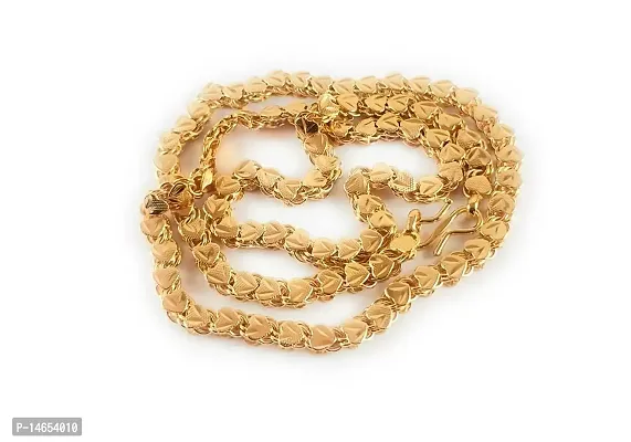 CUTE GOLD 1 Gram Gold Plated Fashion Jewellery Traditional Covering Muruku Thali Saradu Chain for Women  Girls-thumb0