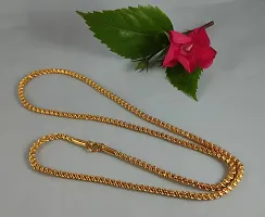 CUTE GOLD One Gram Gold Plated Fashion Jewellery Traditional Covering Muruku Thali Saradu Chain for Women  Girls-thumb2