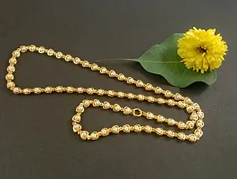 CUTE GOLD 1 Gram Micro Gold Plated  Copper Traditional Designer Fashion Jewellery Chain for Women-thumb2
