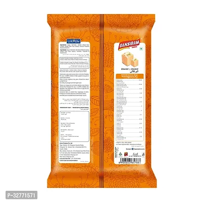 Bansiram Sweets Soan Papdi Orange Box (Pack of 2 - 250GM) - 500GM-thumb2