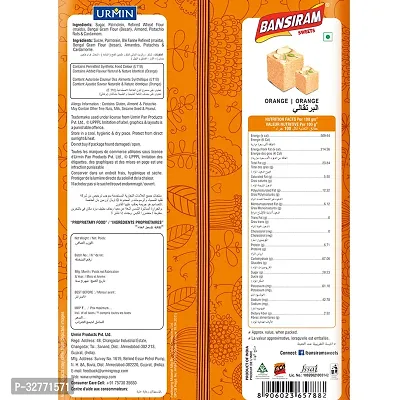 Bansiram Sweets Soan Papdi Orange Box (Pack of 2 - 250GM) - 500GM-thumb5