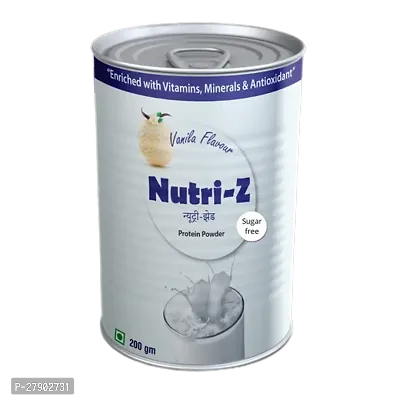 Nutri-Z Protein Powder with DHA, Weight Gainer  Boost Immunity Whey Protein  (200 g, Vanilla)