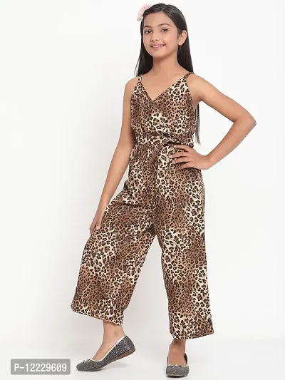 Buy STOP Black Girls Round Neck Solid Jumpsuit | Shoppers Stop