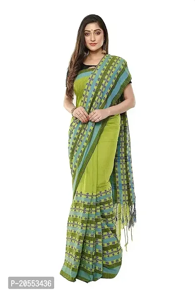 KAKALI SOFT COTTON BEGAMPURI SAREES FOR WOMEN WITH BLOUSE PIECE-thumb0