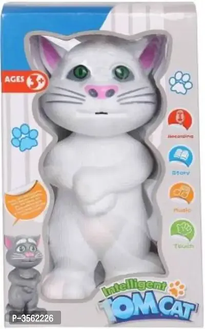 Intelligent Talking Tom Cat With Touch Recording 10 Music 10 Story Rhymes-thumb0