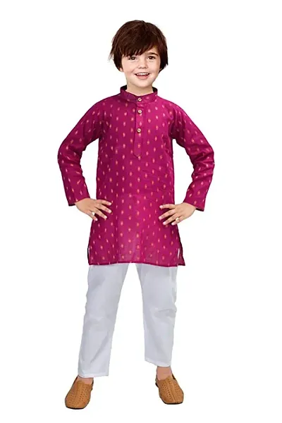 Star Collections Boys Kurta and Pyjama Set