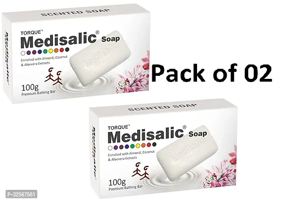 Medisalic Torque Premium Bathing Soap ( pack of 02)