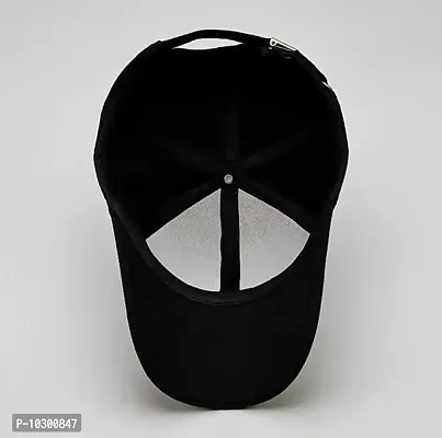 Street Style Black Fashion Cap For Men-thumb4