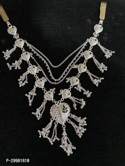 New Women Kamarbandh Silver Plated Jewellery