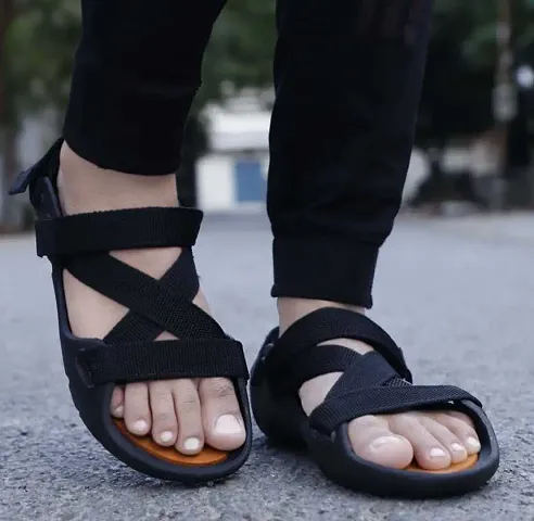 Stylish PU Sandals For Men