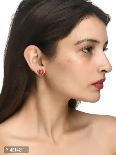 Trendy Designer Alloy Stud Earrings-thumb2