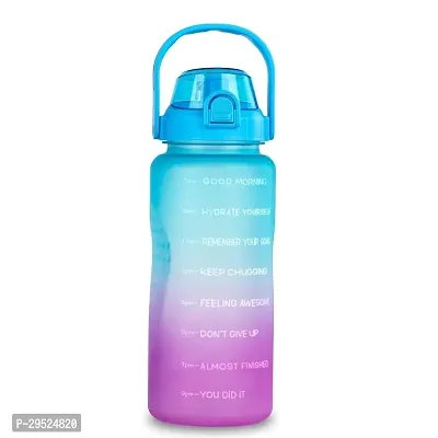 Stylish Plastic Motivational Water Bottle, 2ltr