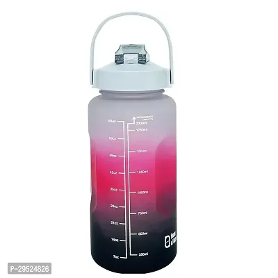 Stylish Motivational Water Bottle, 2ltr