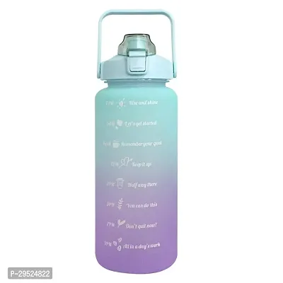 Stylish Plastic Motivational Water Bottle, 2ltr