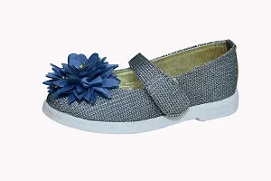 blue flower sandal for girls-thumb1