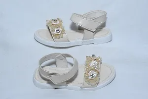 CREAM SANDAL FOR GIRLS-thumb1