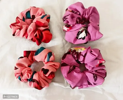 Scrunchy pack of 4