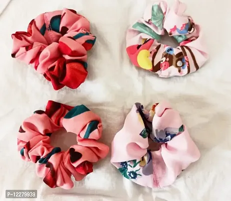 Scrunchy pack of 4