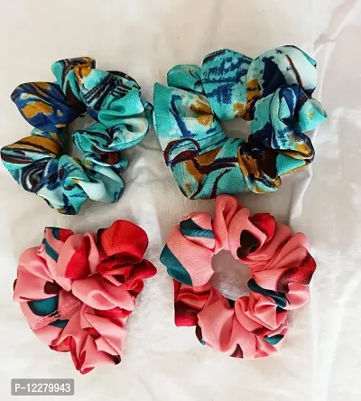 Scrunchy pack of 4