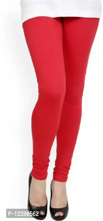 Classic Cotton Solid Leggings for Women-thumb0