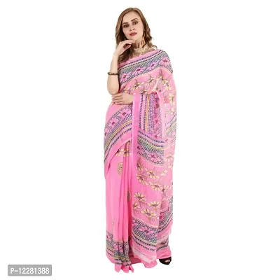 Printed Georgette Sari for Casual Wear