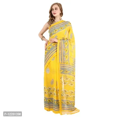 Printed Georgette Sari for Casual Wear