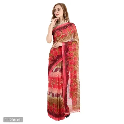 Printed Georgette Sari for Casual Wear-thumb0