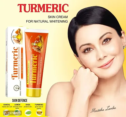 UNIQUE PROFESSIONAL ANTI ACNE  PIMPLE REMOVAL TURMERIC FACE CREAM 30 GR PACK OF 2-thumb3