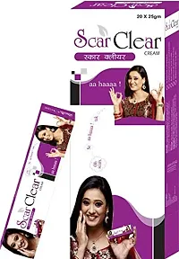 SCAR CLEAR CREAM HERBAL Ayurvedic formula for dark spots scars pack of 3, 75gm-thumb2