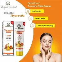 UNIQUE PROFESSIONAL 3 IN 1 TURMERIC SKIN CREAM PACK OF 3-thumb2