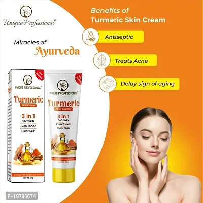 UNIQUE PROFESSIONAL 3 IN 1 TURMERIC SKIN CREAM PACK OF 3-thumb3