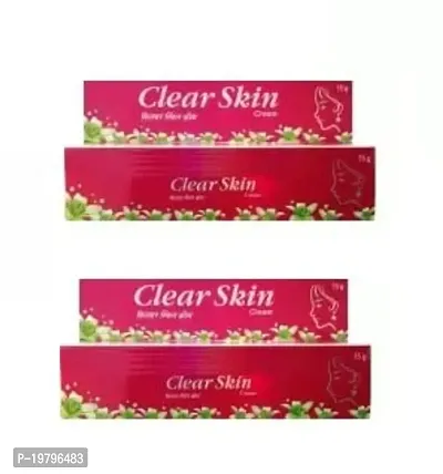 FACE CARE CLEAN  CLEAR SKIN CLEANSER CREAM 15 GRM PACK OF 2-thumb0