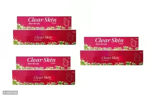 FACE CARE CLEAN  CLEAR SKIN CLEANSER CREAM 15 GRM PACK OF 3