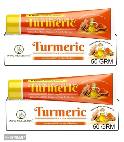 UNIQUE PROFESSIONAL TURMERIC CREAM 50 GR PACK OF 2