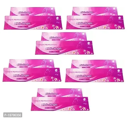 GO  GLOW MELA BRIGHT FAIRNESS CREAM 15 GR PACK OF 6