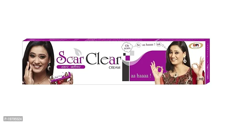 SCAR CLEAR CREAM HERBAL Ayurvedic formula for dark spots scars pack of 3, 75gm