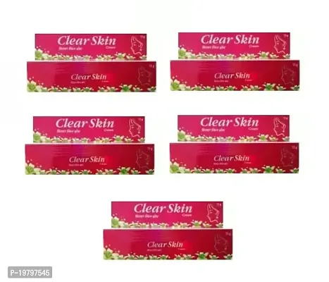 FACE CARE CLEAN  CLEAR SKIN CLEANSER CREAM 15 GRM PACK OF 5