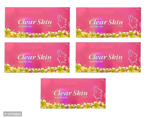 UNIQUE PROFESSIONAL ANTI ACNE PIMPLE REMOVAL CLEAR SKIN CREAM 15 GR PACK OF 5