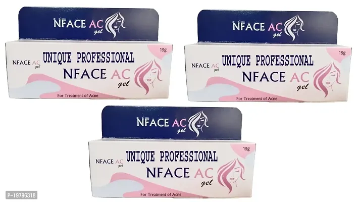 FACE CARE CLEAN  CLEAR FOR ACNE N FACE AC GEL 15 GRM PACK OF 3