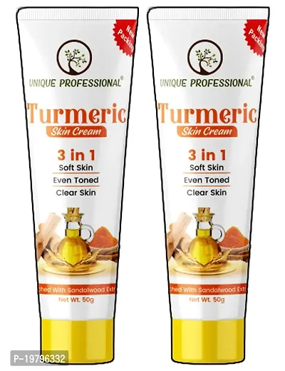 UNIQUE PROFESSIONAL 3 IN 1 TURMERIC SKIN CREAM PACK OF 2