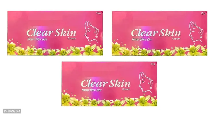 UNIQUE PROFESSIONAL ANTI ACNE PIMPLE REMOVAL CLEAR SKIN CREAM 15 GR PACK OF 3